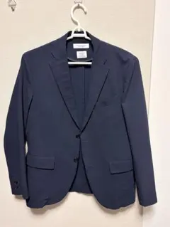 BEAUTY&YOUTH ネイビー シアサッカー セットアップ Mサイズ