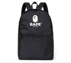 BAPE A BATHING APE 黒サル 猿顔 バッグパックリュック 付録