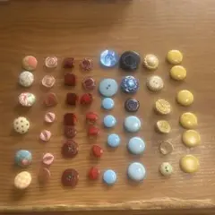 ボタンセット 30個以上 多色 デザイン