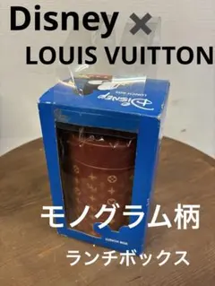 Disney ディズニー LUNCH BOXミッキーマウス 未使用 モノグラム柄
