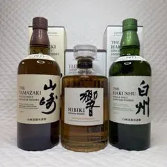☆サントリー 山崎NV・響JH ・白州NV 700ml 3本セット☆ - メルカリ