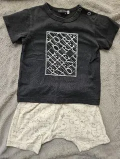 べべ　BeBe　Tシャツパンツセット　半袖　夏服　ベビー服　男の子　90