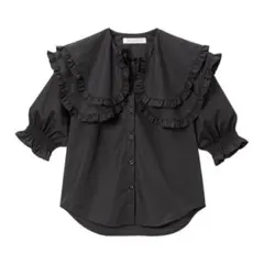 ルフィル　セーラーカラーブラウス　ビッグカラー　シャツ　高畑充希　ブラウス　長袖 ルフィル セーラーカラーブラウス ビッグカラー シャツ 高畑充希