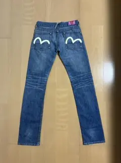 EVISU JEANS ダークブルーデニム - メルカリ