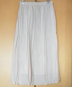 earth music&ecology ワッシャープリーツスカート ウエストゴム