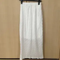 ★未使用★Discoat ホワイト タイトスカート F