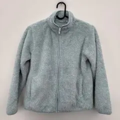 UNIQLO キッズフリースジャケット 140 ライトブルー