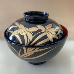 特選漆器御吸椀揃　竹峯　5個セット