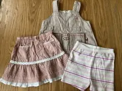 最終価格（654）90・95・2T オリーブデオリーブ他　女の子3点セット