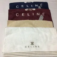 セリーヌ　ウオッシュタオル３枚　フェイスタオル１枚