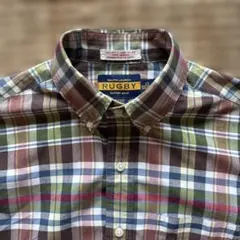 Rugby Ralph Lauren マドラスチェック長袖シャツ XS