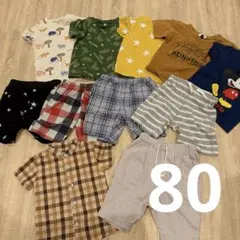 男の子　80cm　Tシャツ　タンクトップ　ショートパンツ　まとめ売り　セット