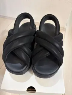 NIKE エアマックス ココ サンダル ブラック 22