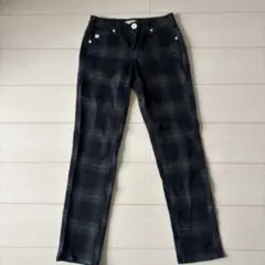 EDWINSOMETHING チェック柄カジュアルパンツ