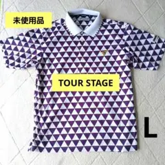 未使用品ツアーステージ半袖ポロシャツメッシュ素材サイズLのサムネイル