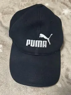 PUMAキャップ ロゴ入り黒