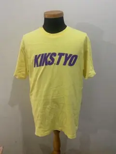 KIKS TYO Tシャツ イエロー ロゴ 半袖　Tシャツのサムネイル