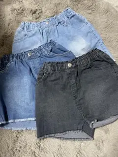 新品未使用Navy 半ズボン 3点セット 160cm☆