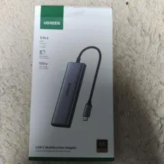 UGREEN 5-in-1 USB-Cマルチファンクションアダプター