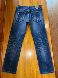 美品✨EDWIN ED03 日本製 濃紺 ストレッチ デニム メンズ 31