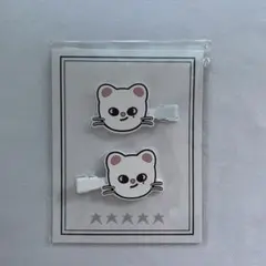 ヒョンジン ヘアクリップ jiniret skzoo