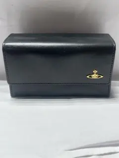 【#sk/11.11/5】ヴィヴィアンウエストウッドブラックレザーマルチケース