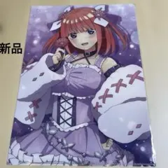 新品　映画　五等分の花嫁　中野二乃　クリアファイル　桜巫女　描き下ろし