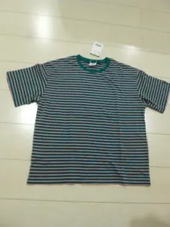 新品ボーダーTシャツ160cmBREEZEのサムネイル