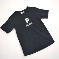 ピンクハウス　Tシャツ　ロゴ　ドット　ブラック　М　ゆったりサイズのサムネイル