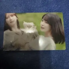 竹内希来里 渡辺莉奈 風にキンモクセイ クリアカード