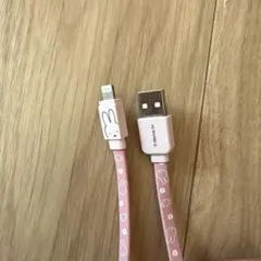 ミッフィー Lightningケーブル ピンク