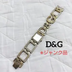 【D&G / レディース 腕時計 ※ジャンク品】 クォーツ ラインストーン装飾のサムネイル