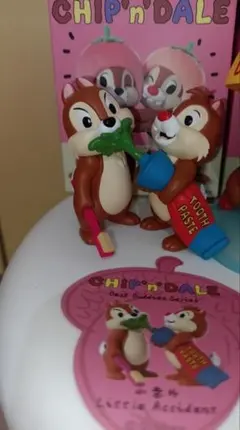 ディズニー チップとデール フィギュア 52toys 大親友