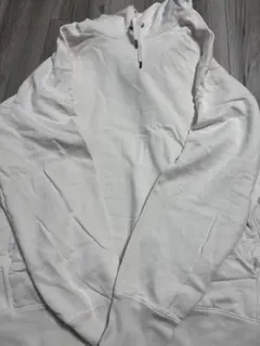 UNIQLO XL ホワイト パーカー