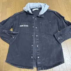 ZARA DENIM EDITION ブラックデニムジャケット サイズ8