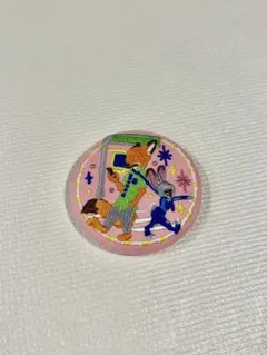 バンダイ　ディズニー刺繍缶バッジ2 ズートピア