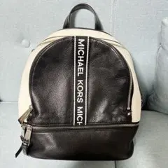 MICHAEL KORS ストライプ柄 リュック バックパック 美品ほぼ未使用 