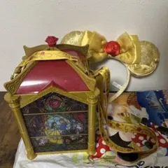 ジ*き様 美女と野獣 ポップコーンバケットとカチューシャ