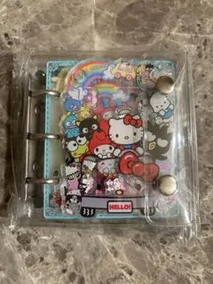 ハローキティ シナモン マイメロ クロミ はぴだんぶい シャカシャカシール帳A8