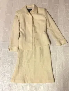 クードシャンス　スーツ　上着　ワンピース　クリーム色　９号　式典　セット