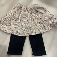 花柄スカートとレギンスセット PAIR MANON 110