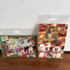 新品　ディズニー　クリスマス　2016 ポストカード　2種セット　TDL TDS