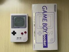 ゲームボーイポケット 箱付き 美品 ジャンク（画面焼け）