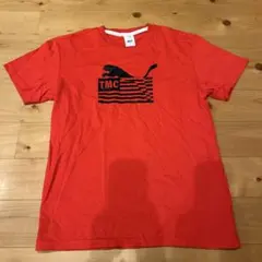 PUMA Tシャツ メンズUSサイズS レッド　半袖