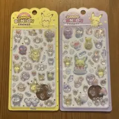 ポケモンキャンディボンボンシール2シートセット