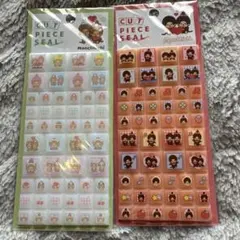 もんちっち　タイルシール　2点セット