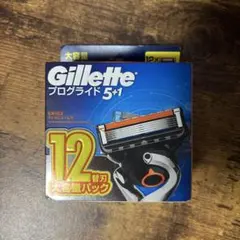 Gillette フュージョン5+1 替刃 12個入 大容量パック 新品未使用