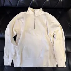 B:MING by BEAMS ハーフジップスウェット アイボリー Mのサムネイル