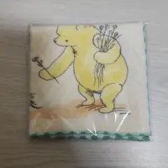 くまのプーさん ハンカチ 綿100%