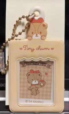 サンリオキャラクターズ シークレット　ミニチュアチェキ用ホルダー　タイニーチャム